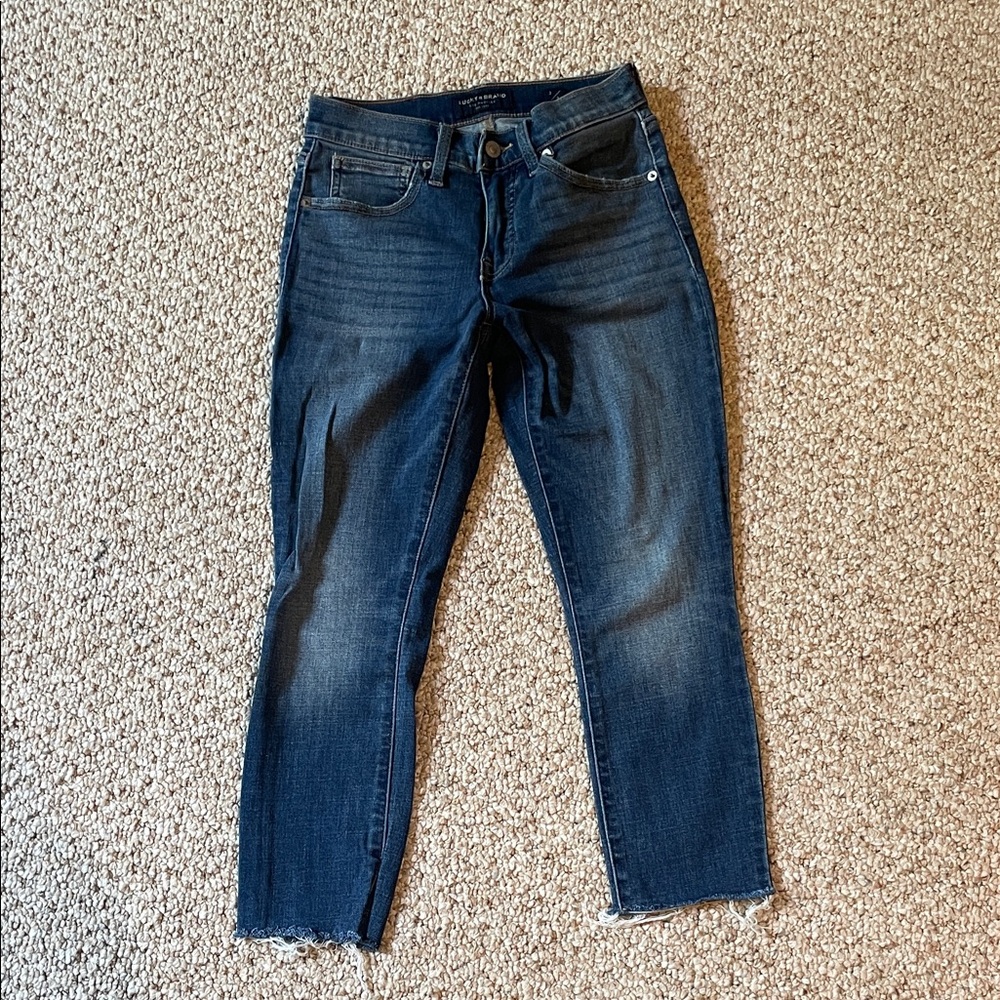 Lucky Brand Dark Blue Ankle Jeans